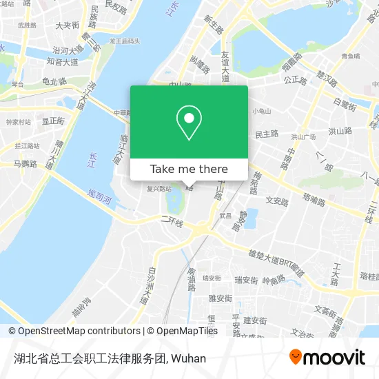 湖北省总工会职工法律服务团 map