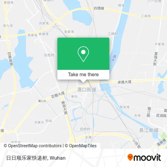 日日顺乐家快递柜 map