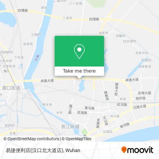 易捷便利店(汉口北大道店) map