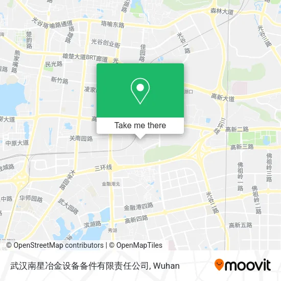 武汉南星冶金设备备件有限责任公司 map