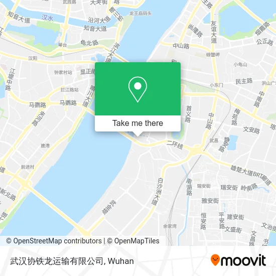 武汉协铁龙运输有限公司 map