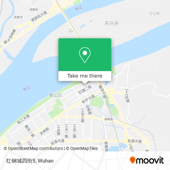 红钢城四街5 map