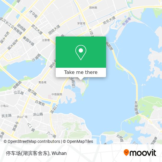 停车场(湖滨客舍东) map