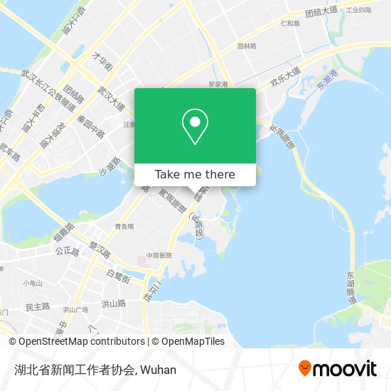 湖北省新闻工作者协会 map