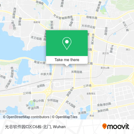 光谷软件园C区C6栋-北门 map