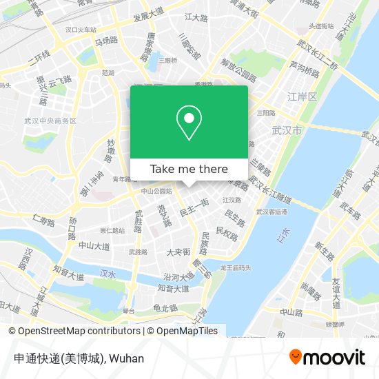 申通快递(美博城) map