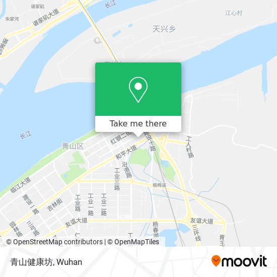 青山健康坊 map