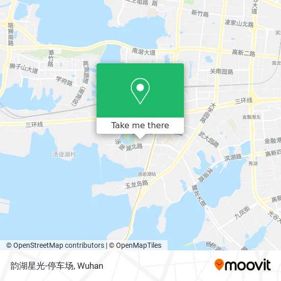 韵湖星光-停车场 map