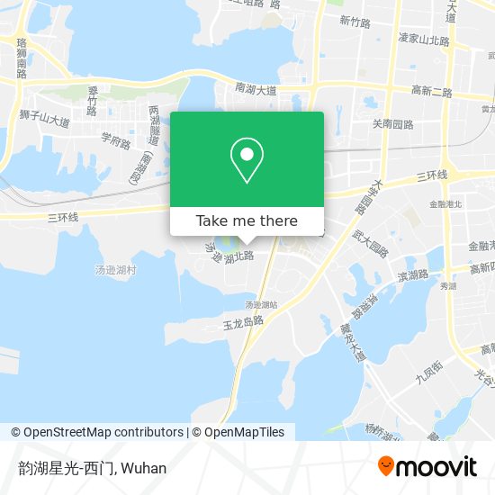 韵湖星光-西门 map