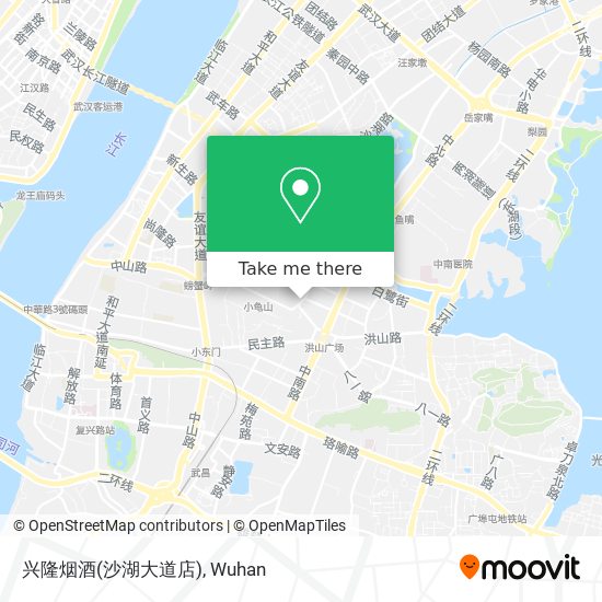 兴隆烟酒(沙湖大道店) map