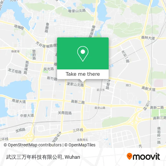 武汉三万年科技有限公司 map