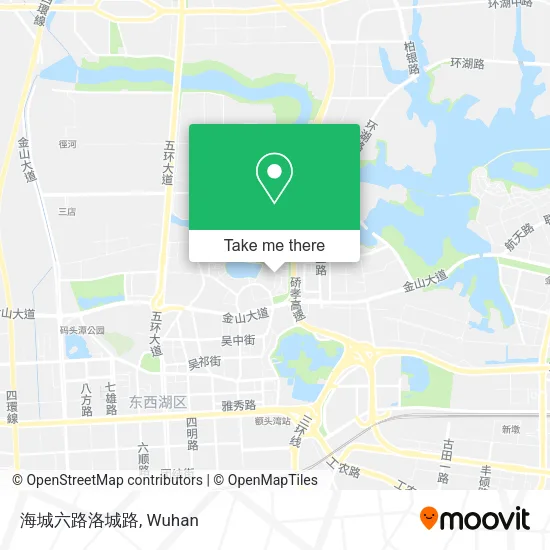 海城六路洛城路 map