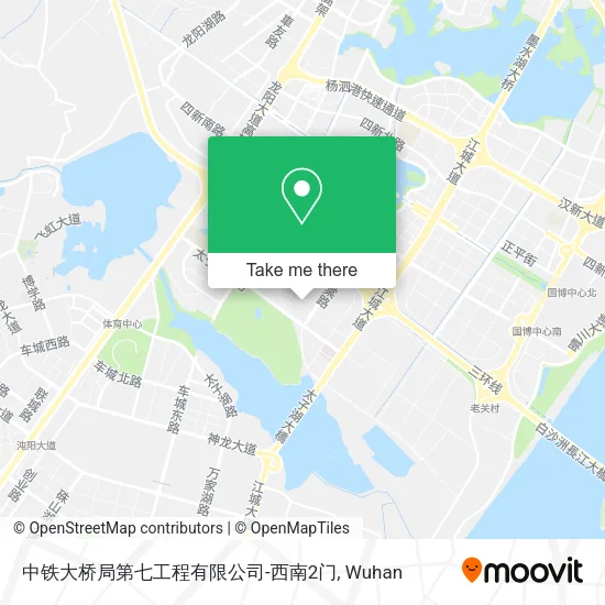 中铁大桥局第七工程有限公司-西南2门 map