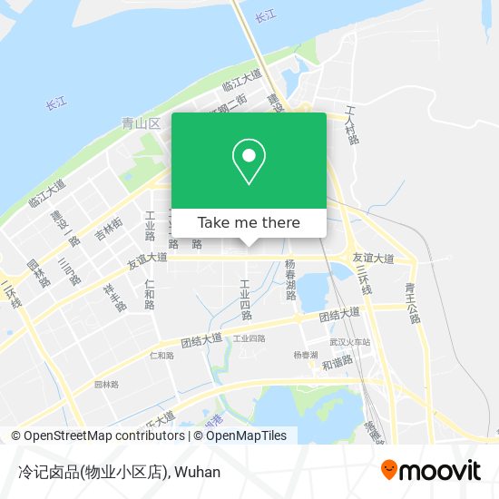 冷记卤品(物业小区店) map