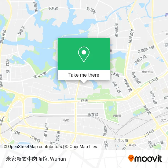 米家新农牛肉面馆 map