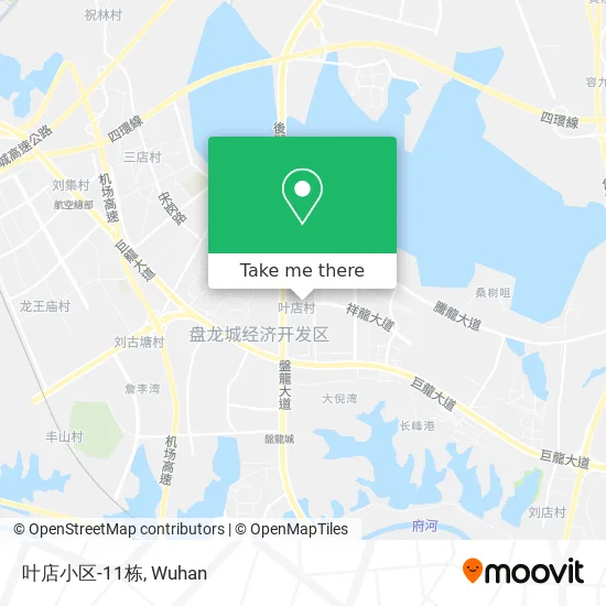 叶店小区-11栋 map