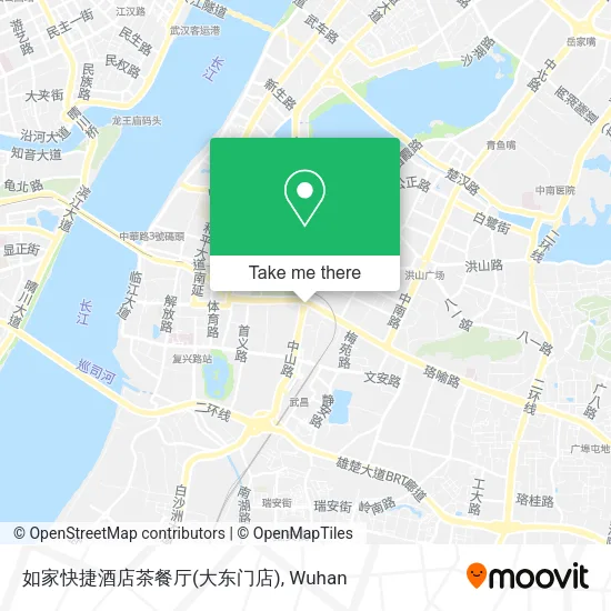 如家快捷酒店茶餐厅(大东门店) map