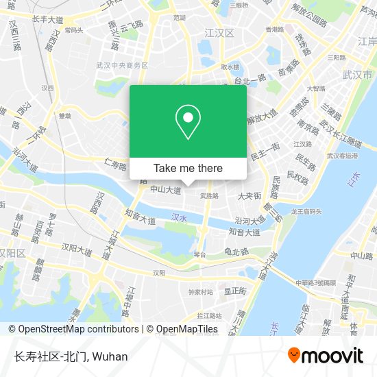长寿社区-北门 map