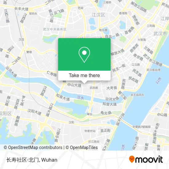 长寿社区-北门 map