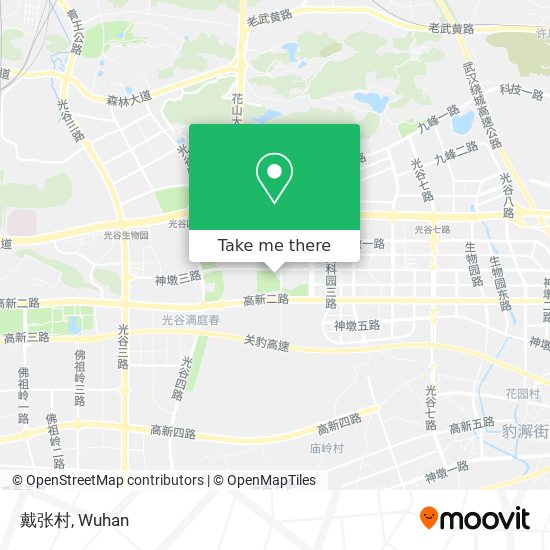 戴张村 map