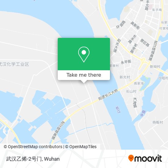 武汉乙烯-2号门 map
