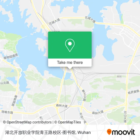 湖北开放职业学院青王路校区-图书馆 map