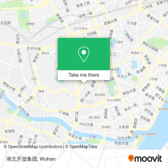 湖北开放集团 map
