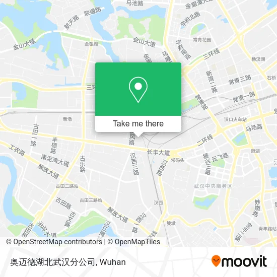 奥迈德湖北武汉分公司 map