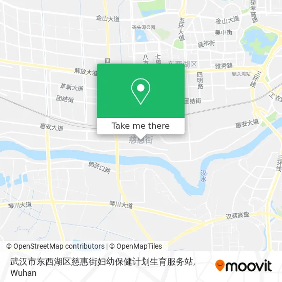 武汉市东西湖区慈惠街妇幼保健计划生育服务站 map