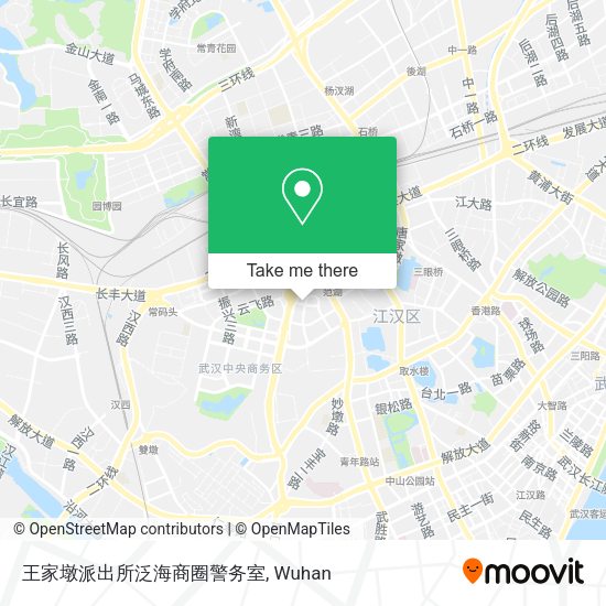 王家墩派出所泛海商圈警务室 map