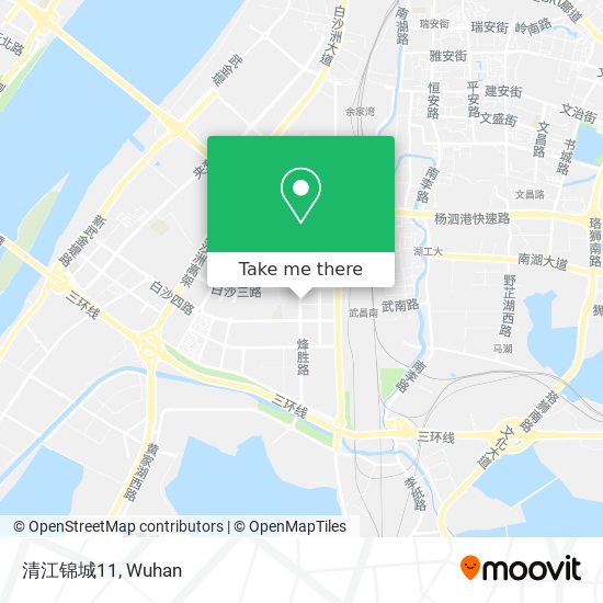 清江锦城11 map