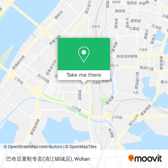 巴布豆童鞋专卖(清江锦城店) map