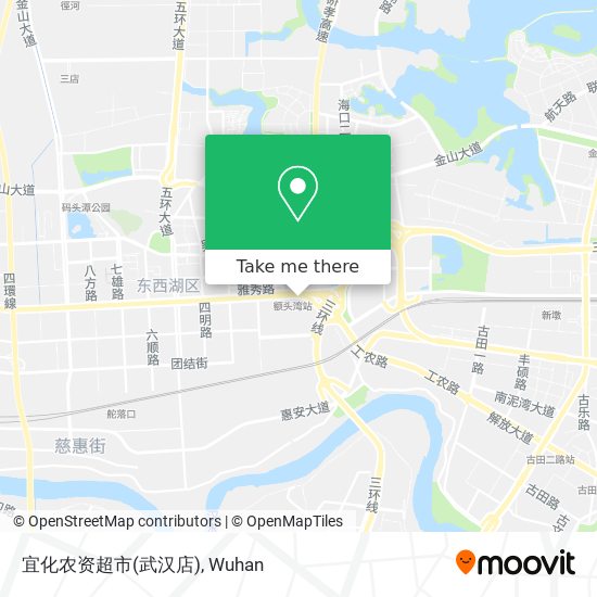 宜化农资超市(武汉店) map