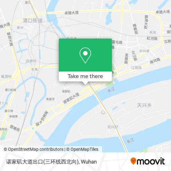 谌家矶大道出口(三环线西北向) map