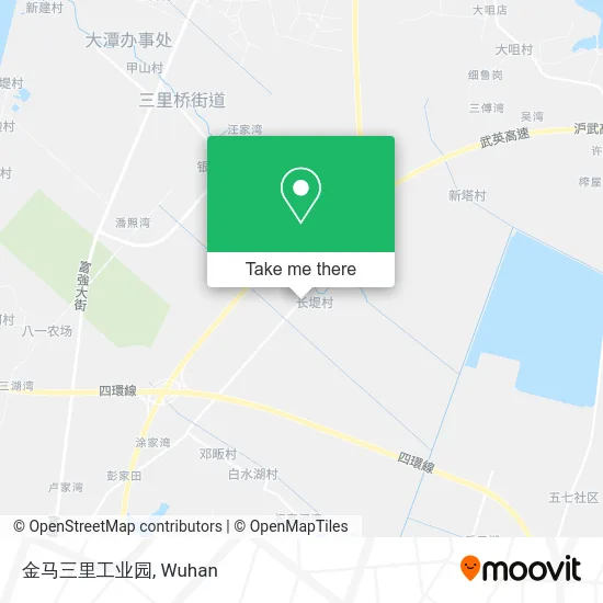 金马三里工业园 map