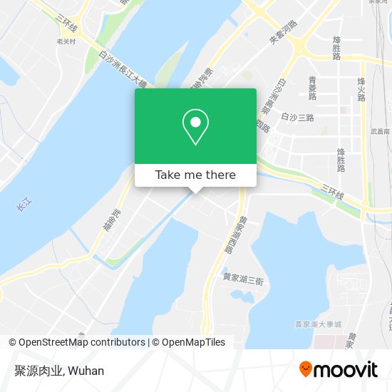聚源肉业 map