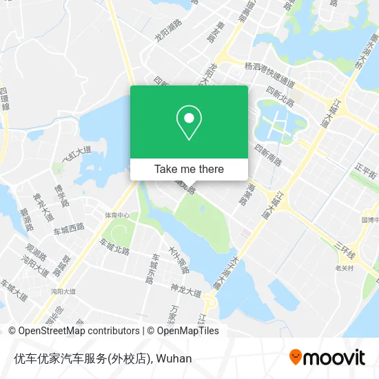 优车优家汽车服务(外校店) map