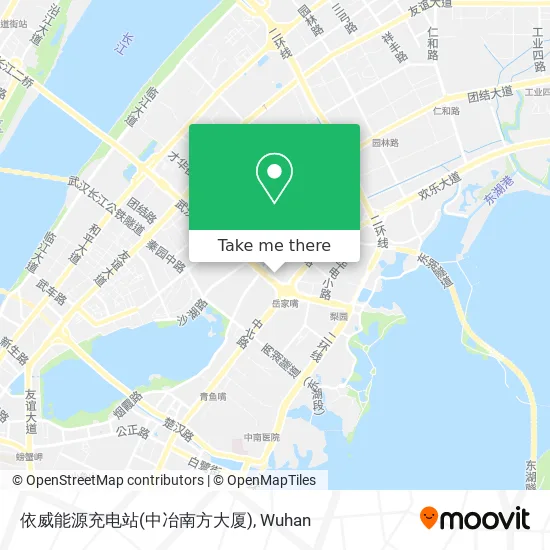 依威能源充电站(中冶南方大厦) map