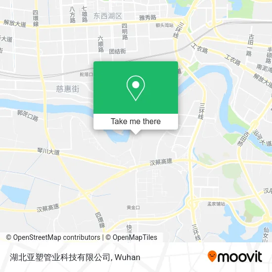 湖北亚塑管业科技有限公司 map