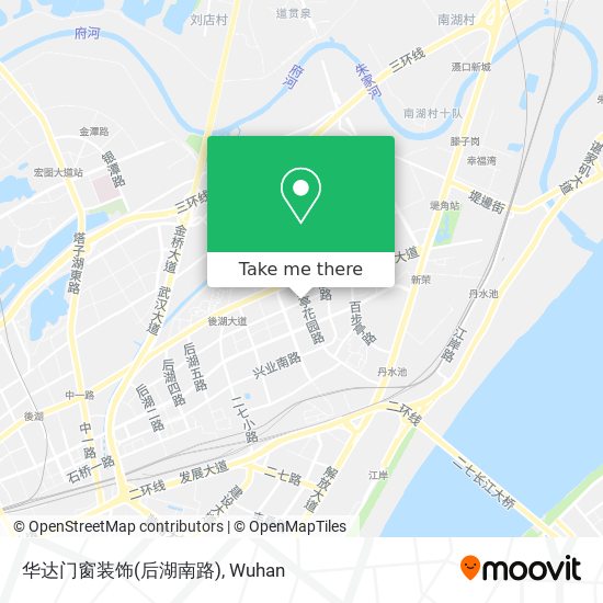 华达门窗装饰(后湖南路) map