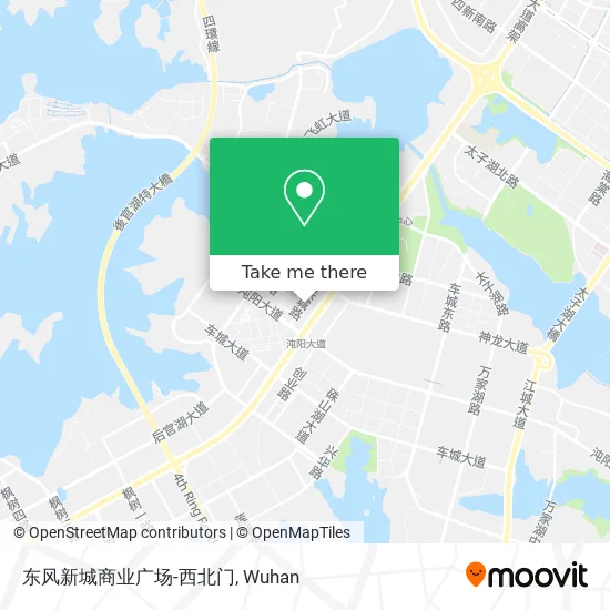 东风新城商业广场-西北门 map