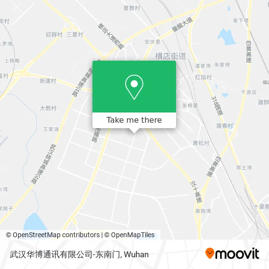 武汉华博通讯有限公司-东南门 map