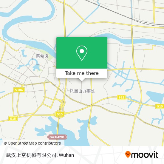 武汉上空机械有限公司 map