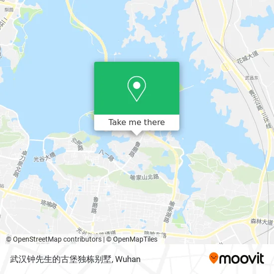 武汉钟先生的古堡独栋别墅 map