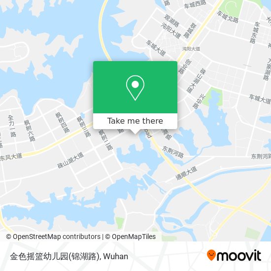 金色摇篮幼儿园(锦湖路) map