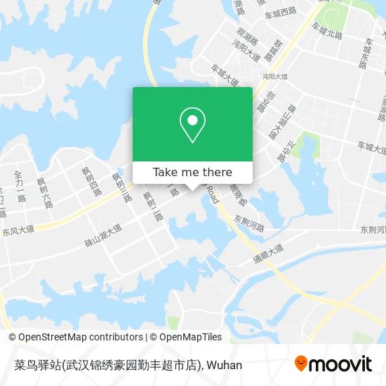 菜鸟驿站(武汉锦绣豪园勤丰超市店) map