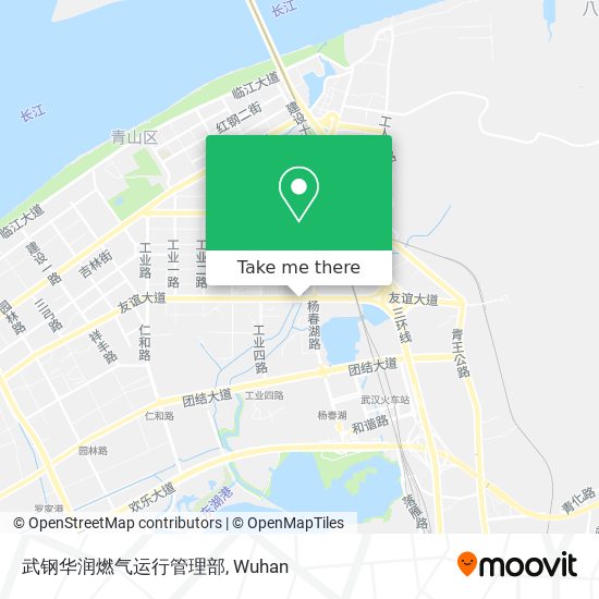 武钢华润燃气运行管理部 map