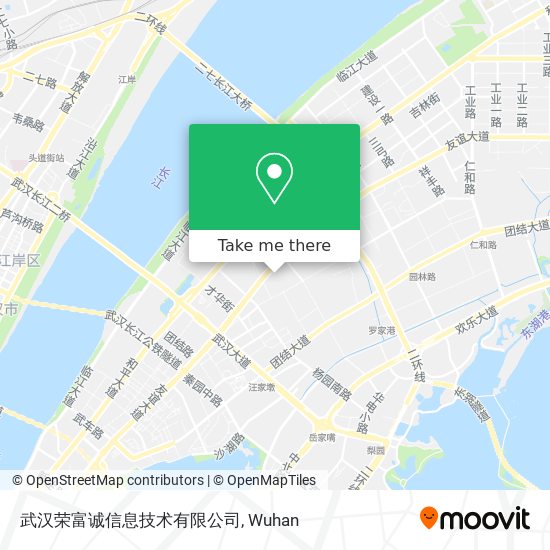 武汉荣富诚信息技术有限公司 map