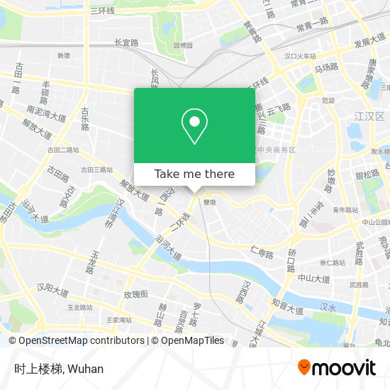 时上楼梯 map