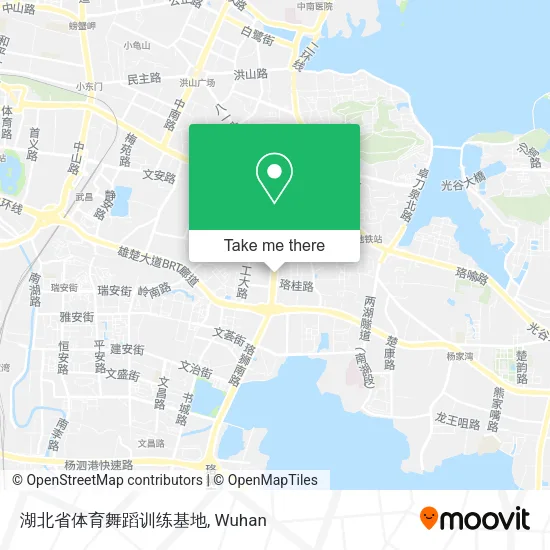 湖北省体育舞蹈训练基地 map